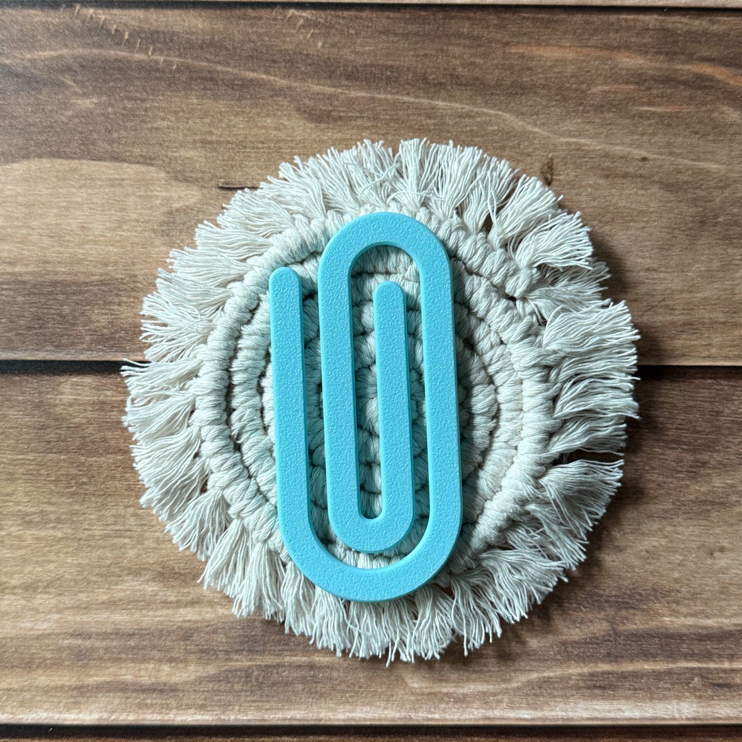 3D Printed Paperclip Bookmark