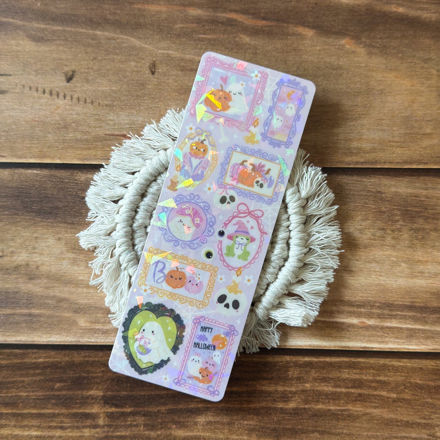 Ghoul Portrait Holographic Bookmark