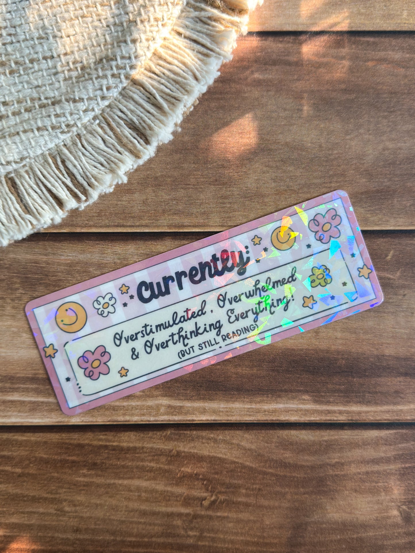 Currently Holographic Bookmark