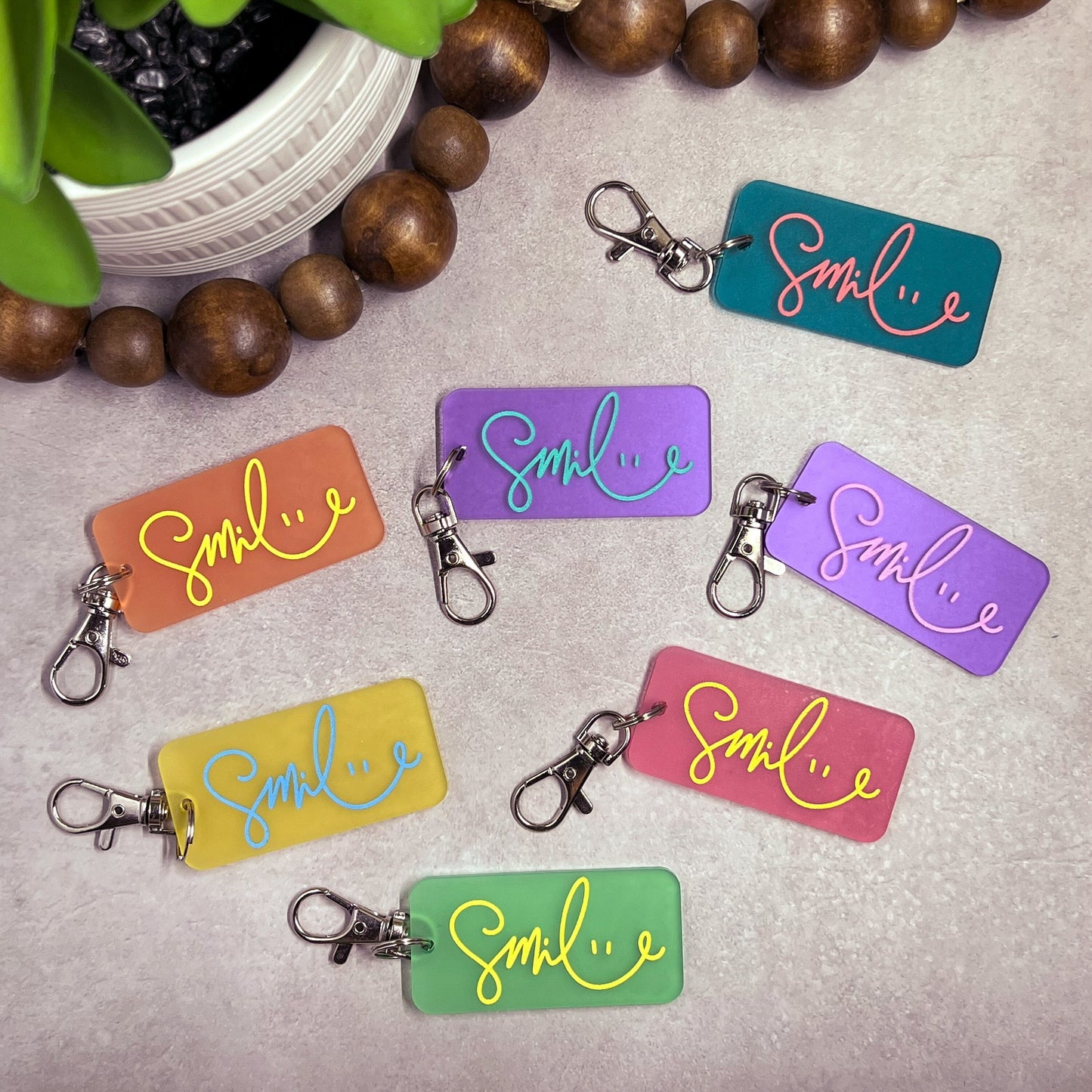 Smile Keychain | Cute Smile Keychain