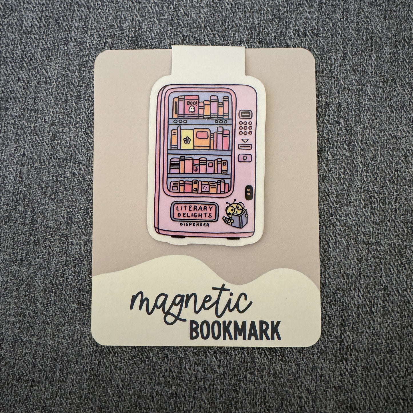 Literary Delight Dispenser Magnetic Bookmark
