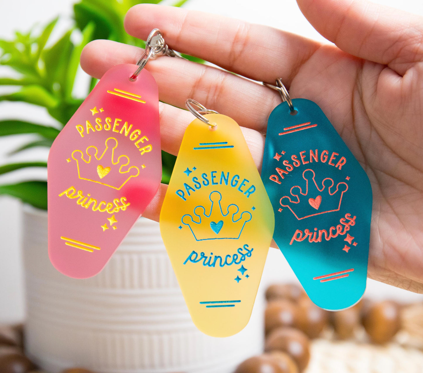 Passenger Princess Keychain