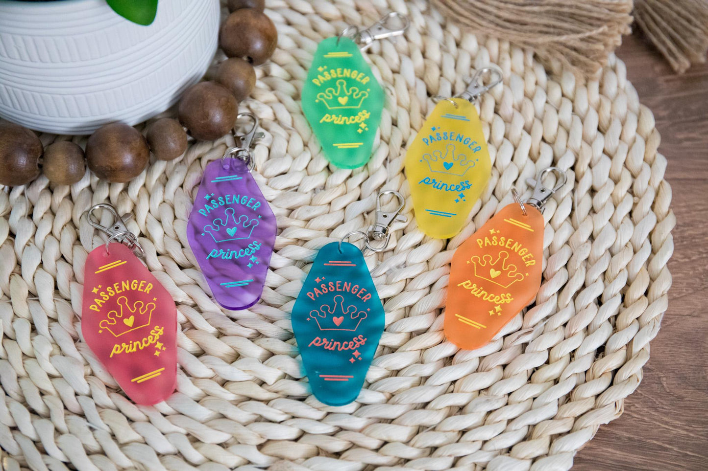 Passenger Princess Keychain
