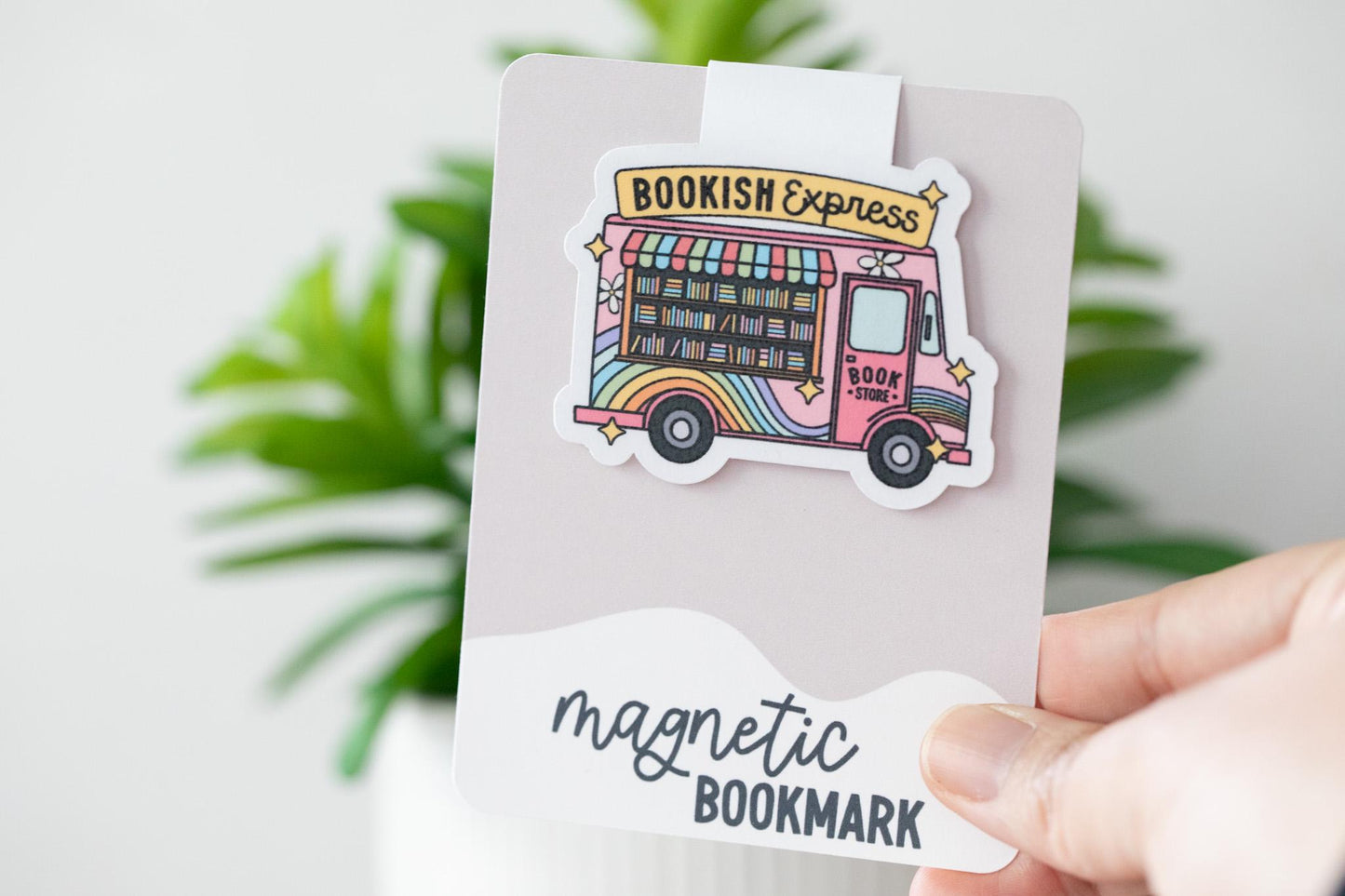 Bookish Express Magnetic Bookmark