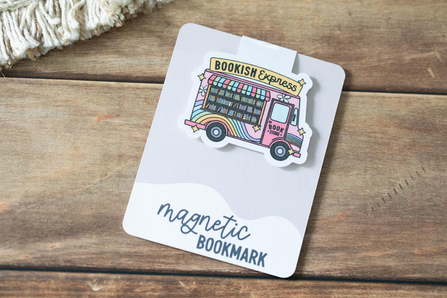 Bookish Express Magnetic Bookmark