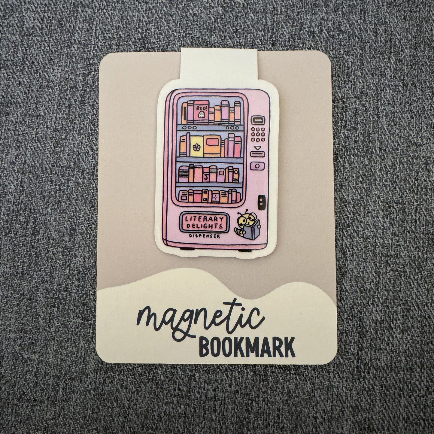 Literary Delight Dispenser Magnetic Bookmark