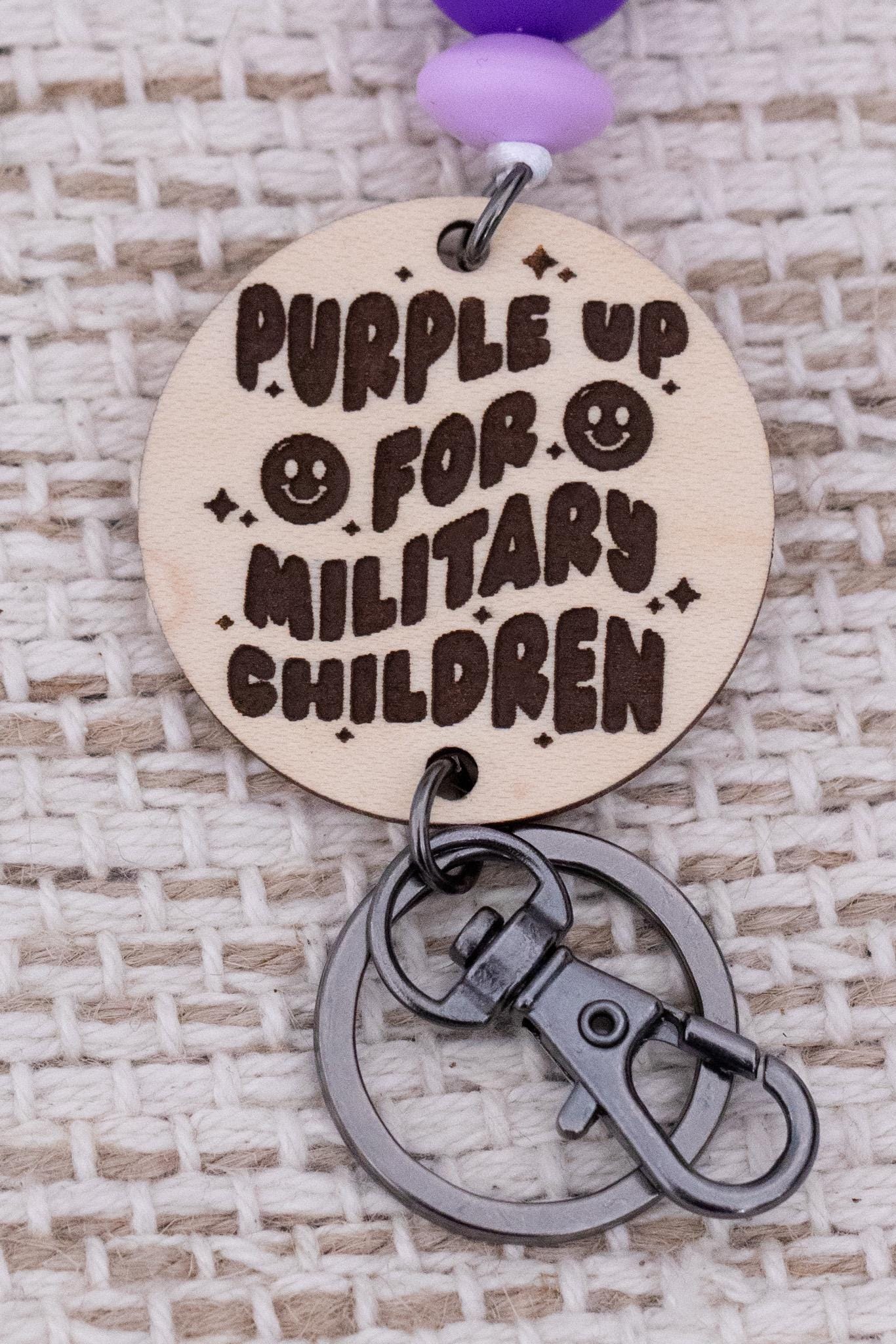 Month of the Military Child Lanyard