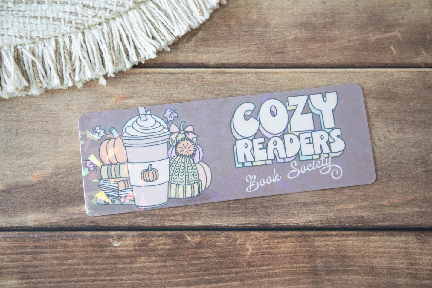 Don't Judge Me By My Book Covers Holographic Bookmark