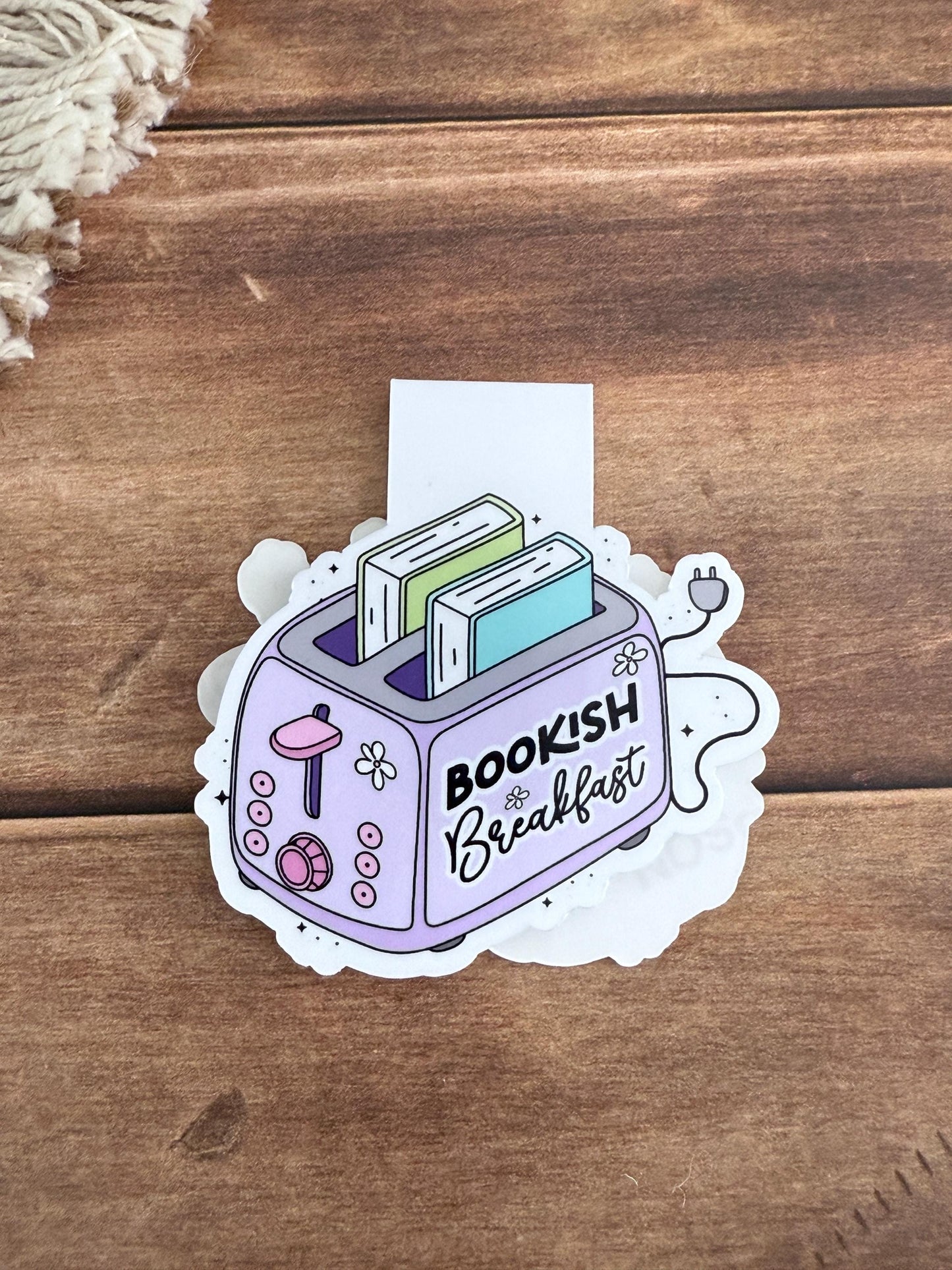 Bookish Breakfast Magnetic Bookmark