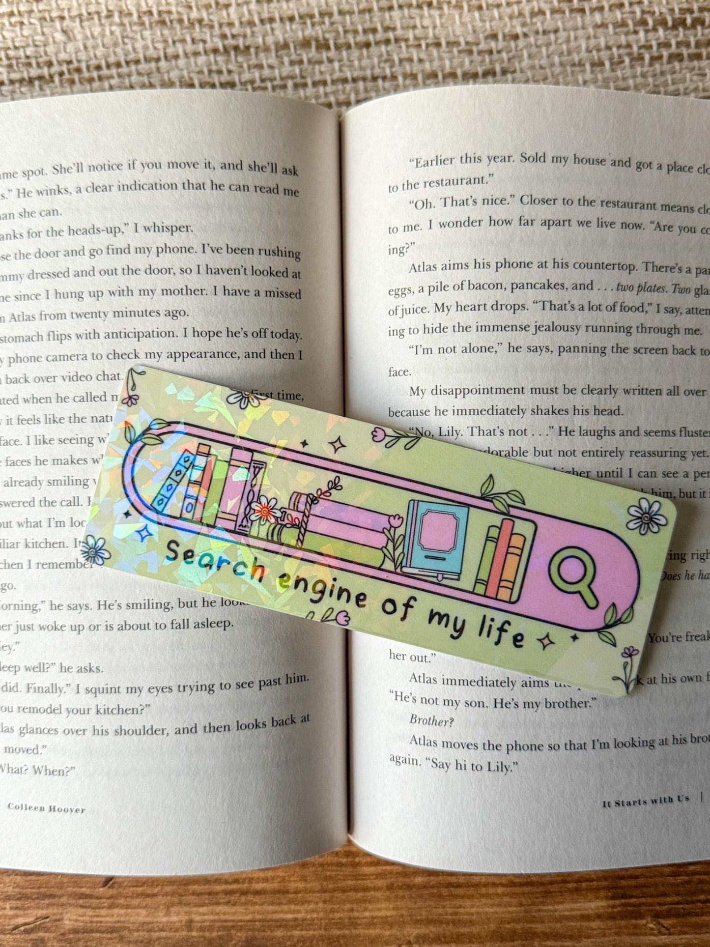 Search Engine of My Life Holographic Bookmark
