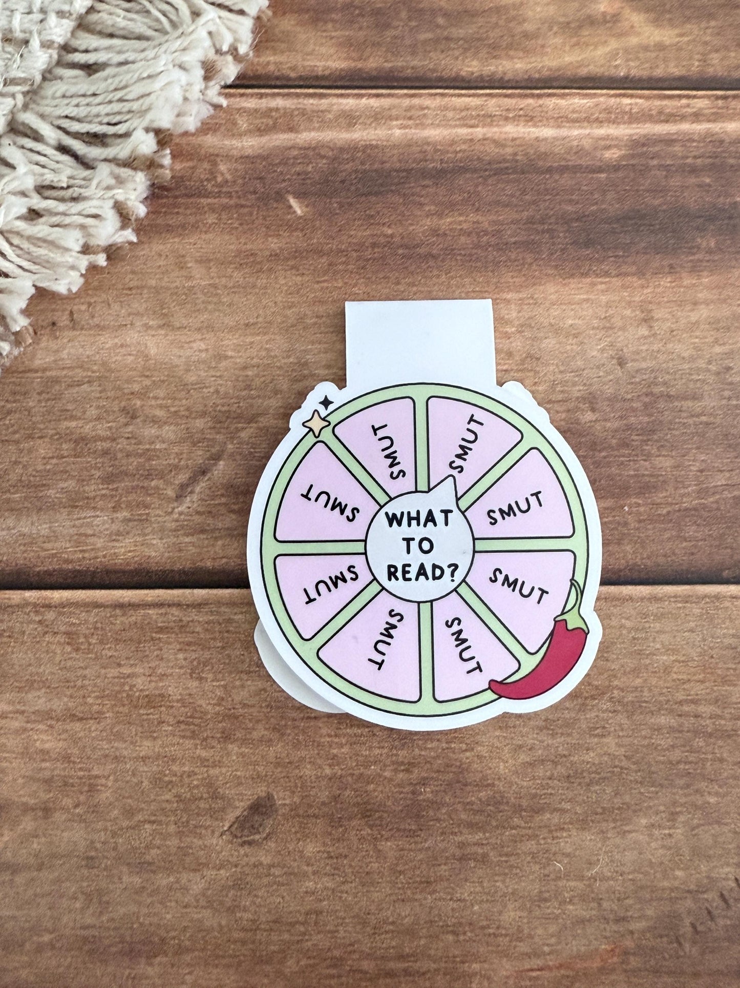 What To Read Magnetic Bookmark