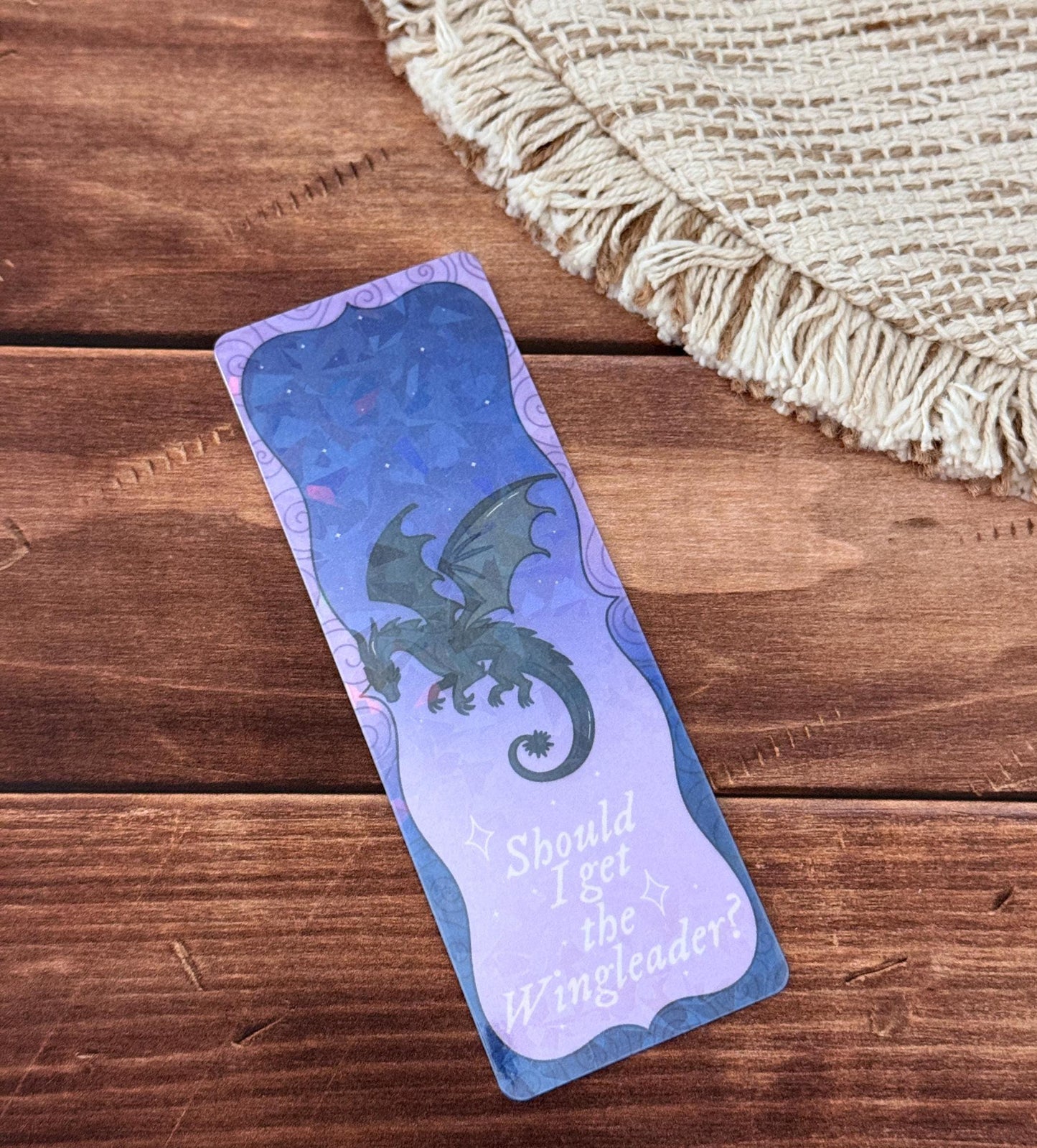 Fantasy Romance Bookmark Holographic Bookmark