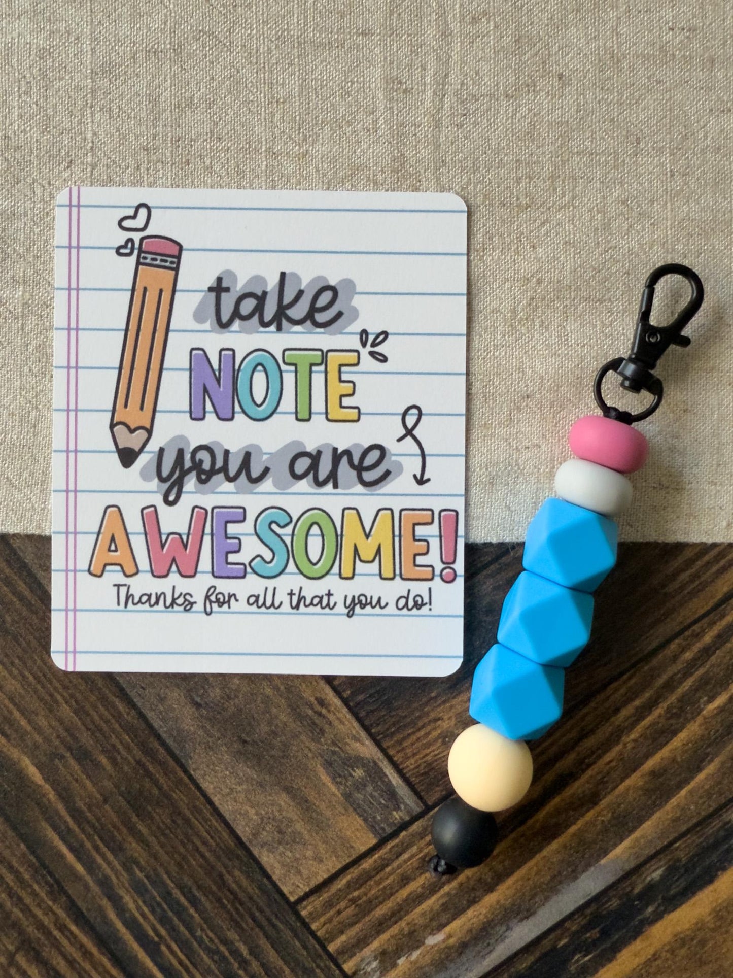 Pencil Keychain | Charm