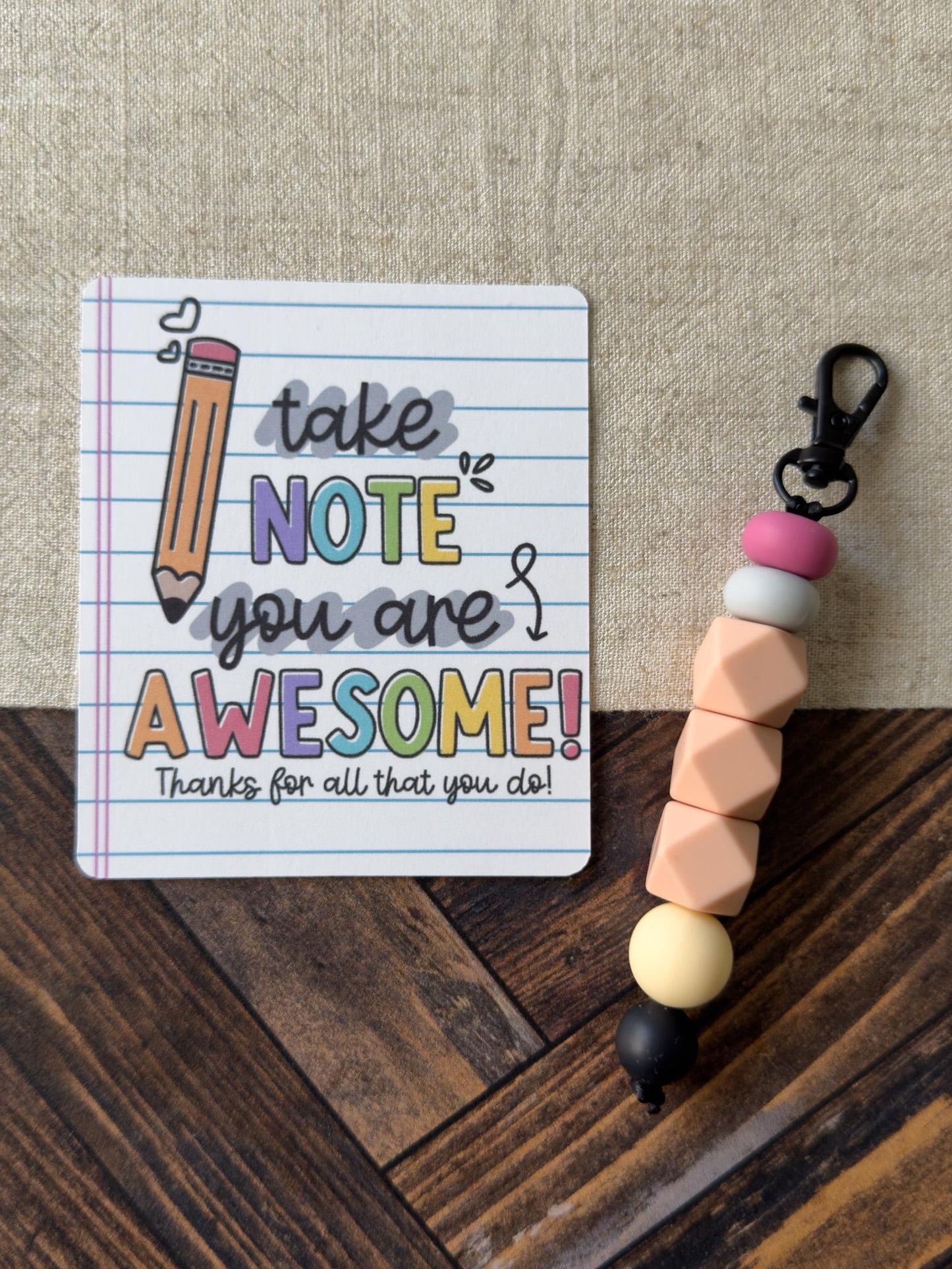Pencil Keychain | Charm
