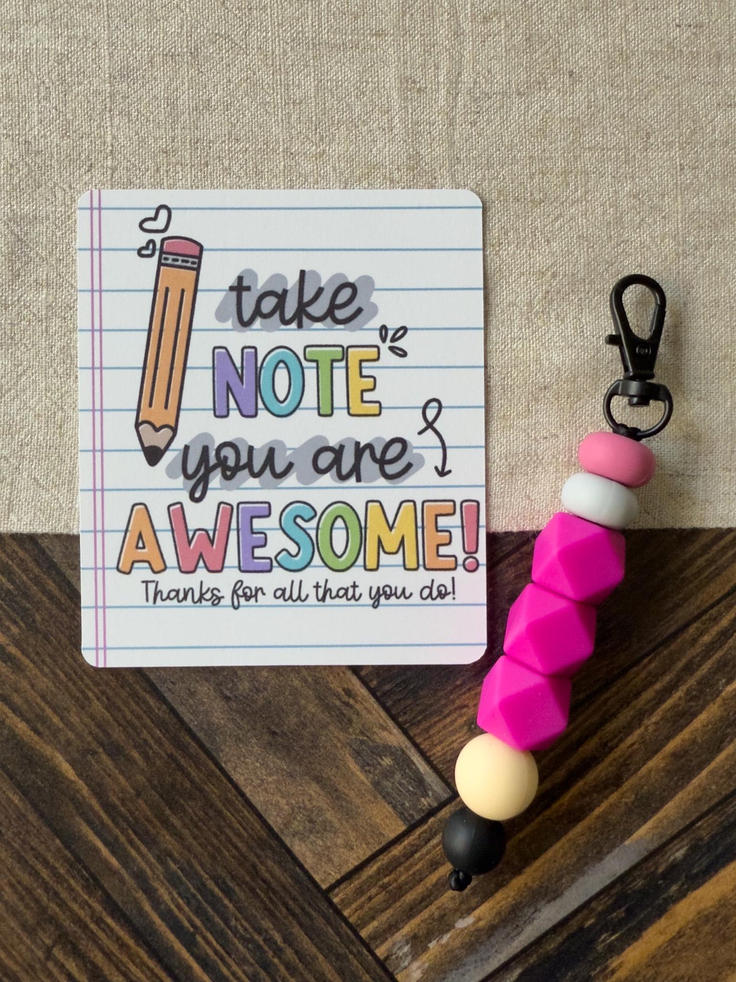 Pencil Keychain | Charm