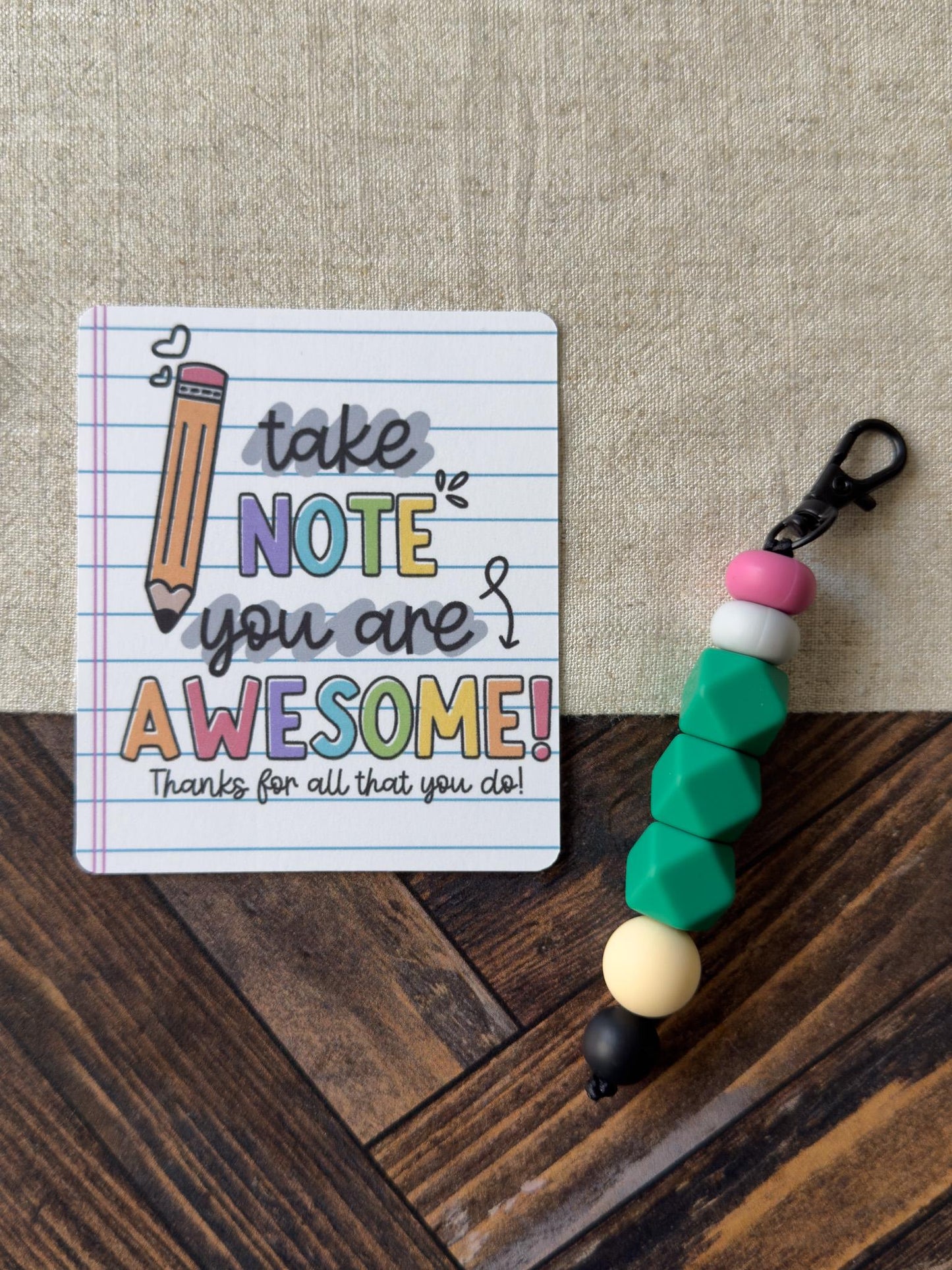 Pencil Keychain | Charm