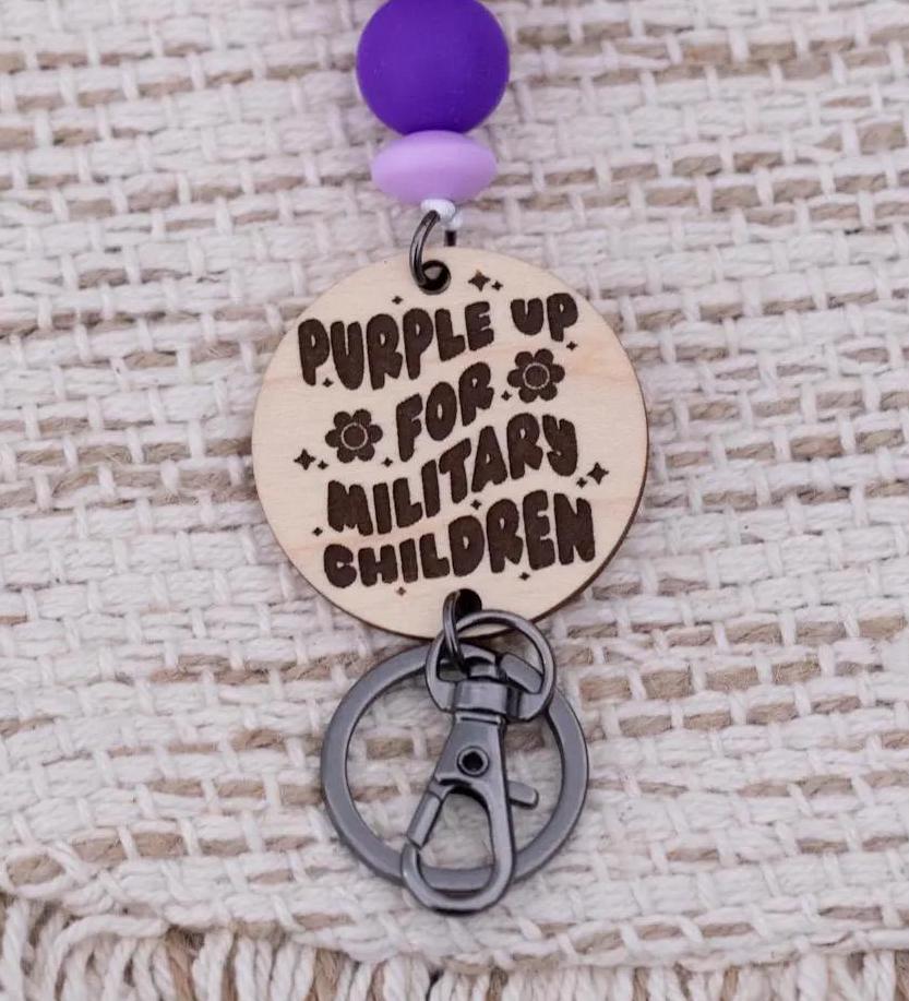 Month of the Military Child Lanyard