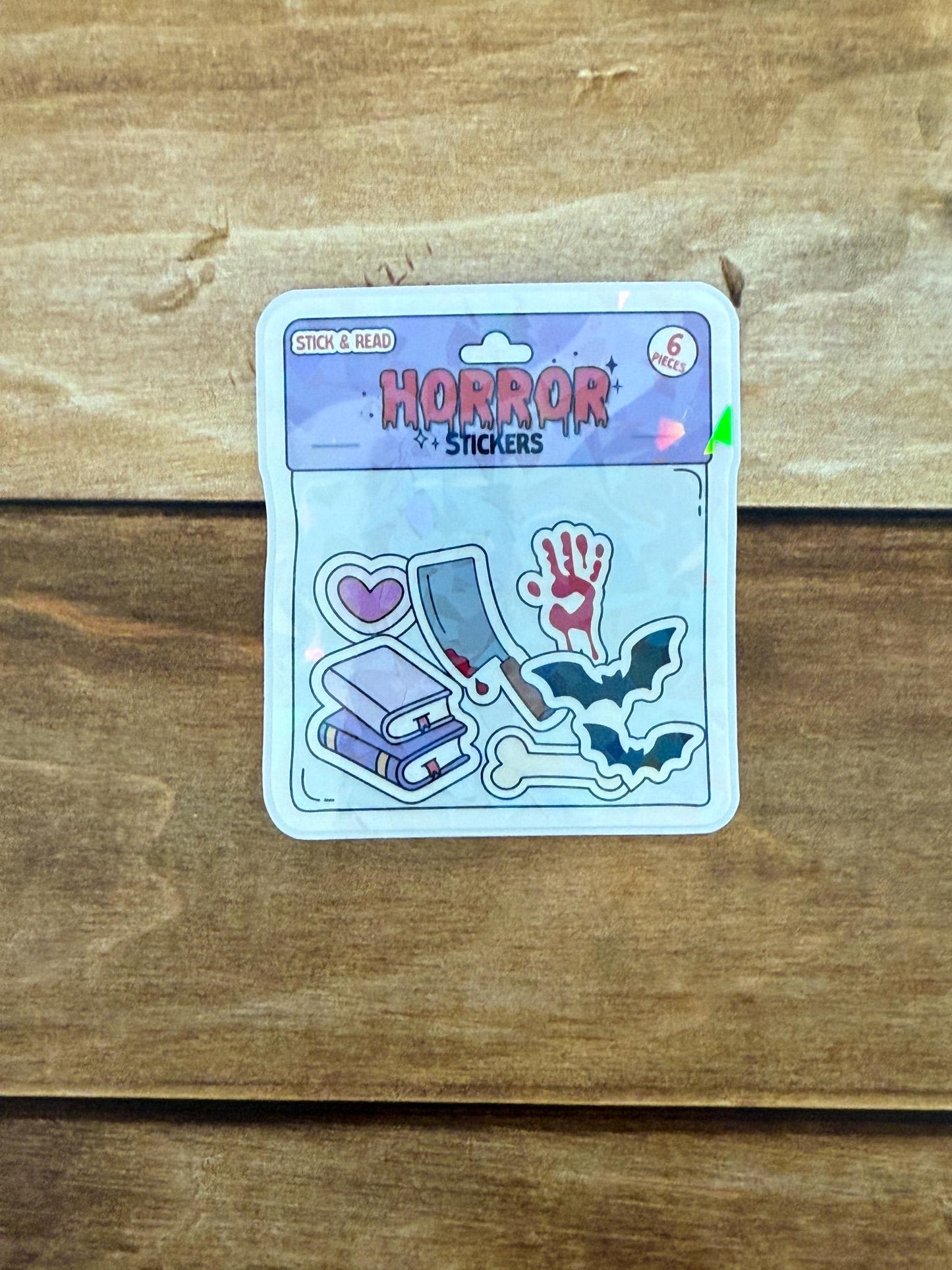 Bookish Stickers Holographic Sticker