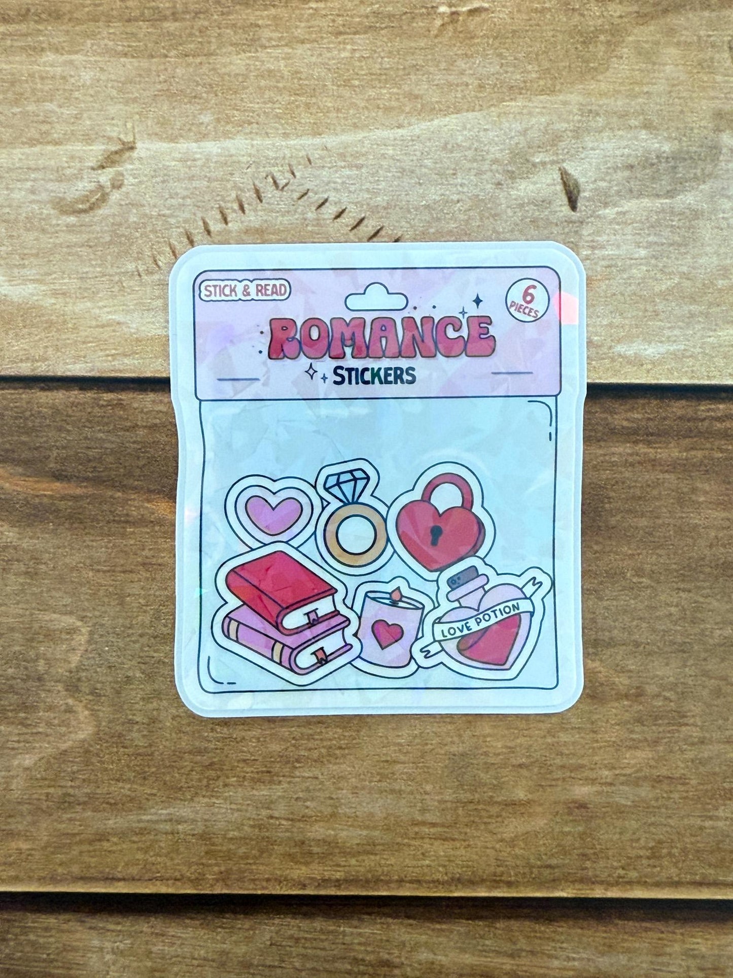 Bookish Stickers Holographic Sticker