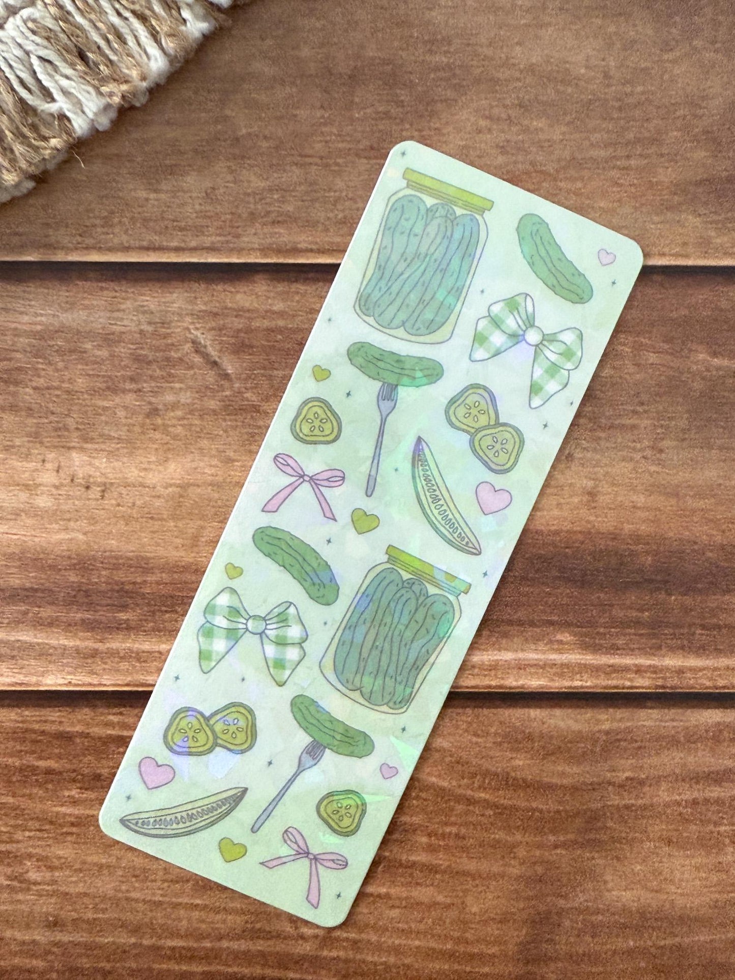 Kind of a Big Dill Holographic Bookmark