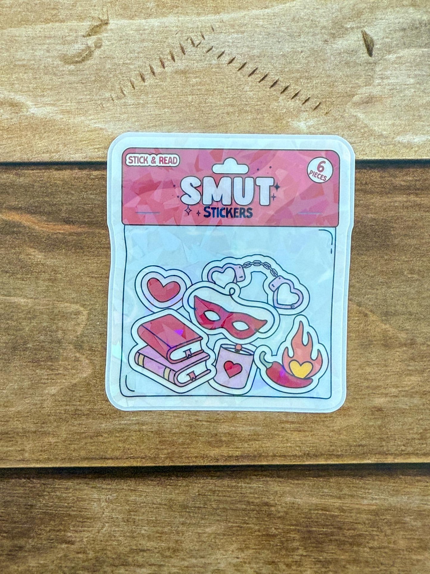Bookish Stickers Holographic Sticker