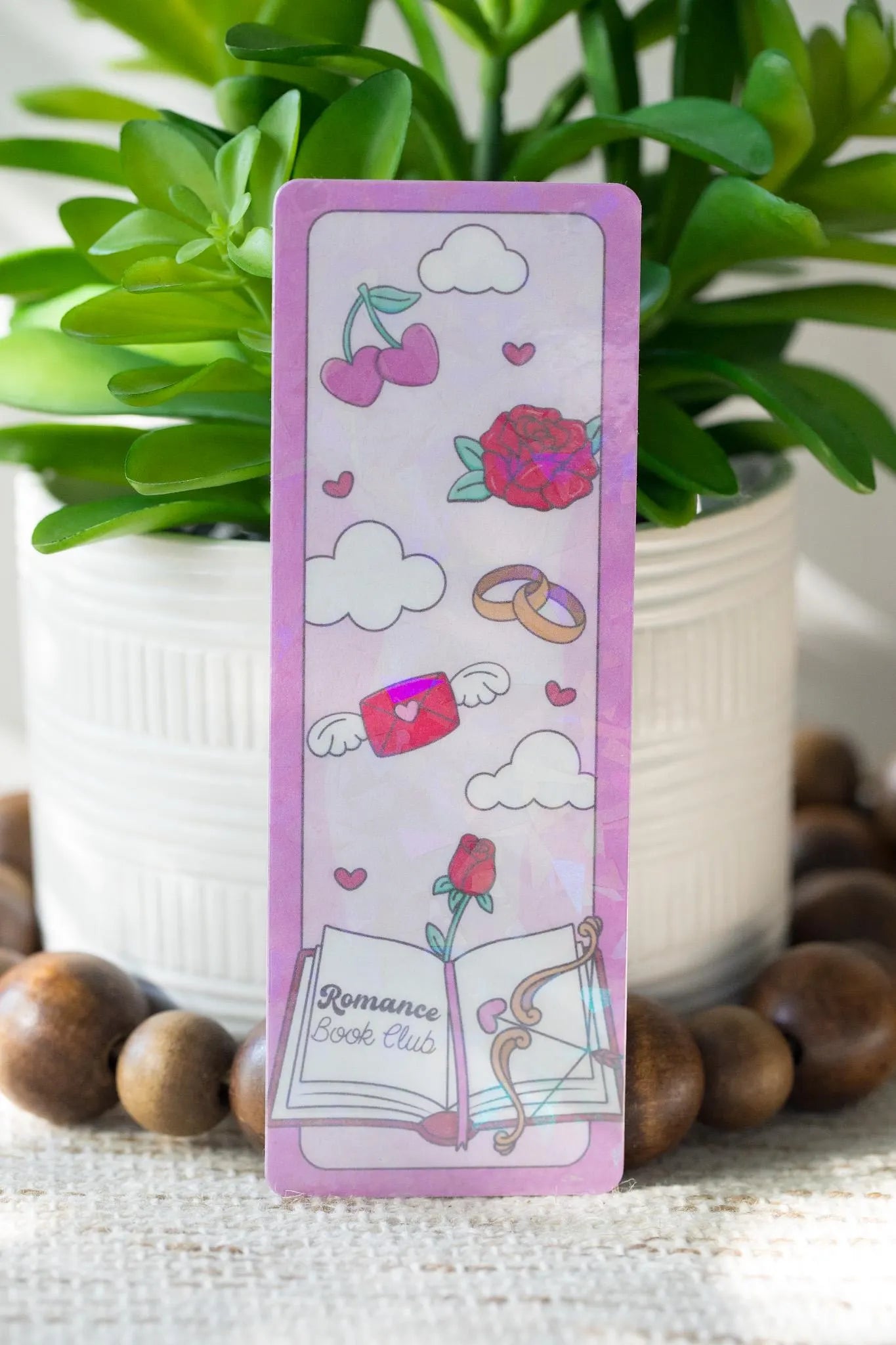 Book Club Bookish Holographic Bookmark