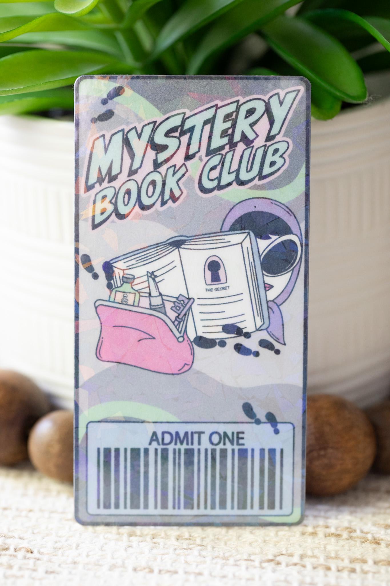 Bookish Book Club Holographic Bookmark