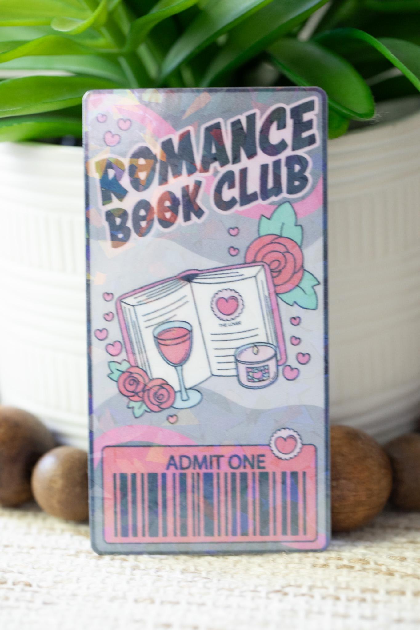 Bookish Book Club Holographic Bookmark