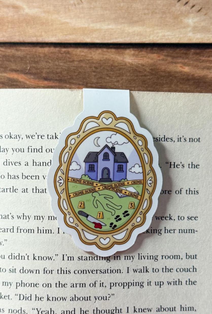 Bookish Frame Magnetic Bookmark