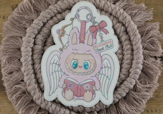 Trinket Doll Romance Book Club Holographic Sticker