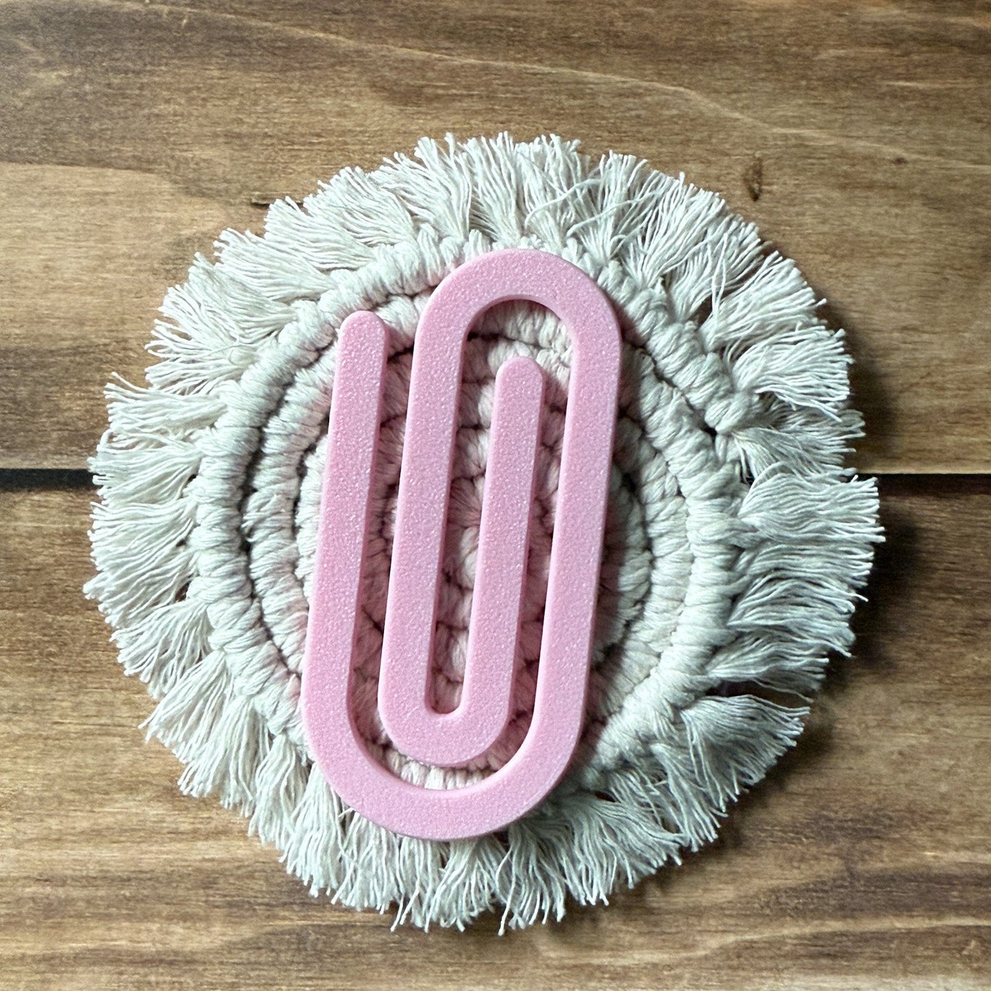3D Printed Paperclip Bookmark