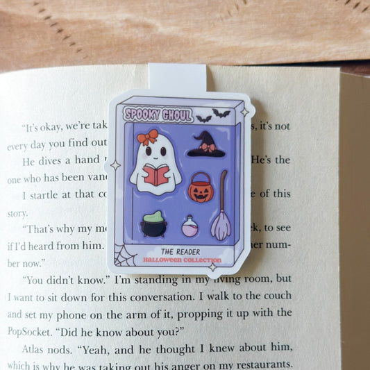 Spooky Booktropes Magnetic Bookmark