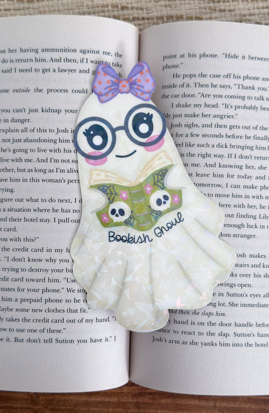 Bookish Ghoul Holographic Bookmark