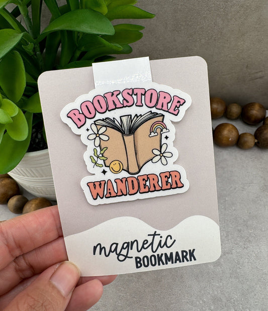 Bookstore Wanderer Magnetic Bookmark