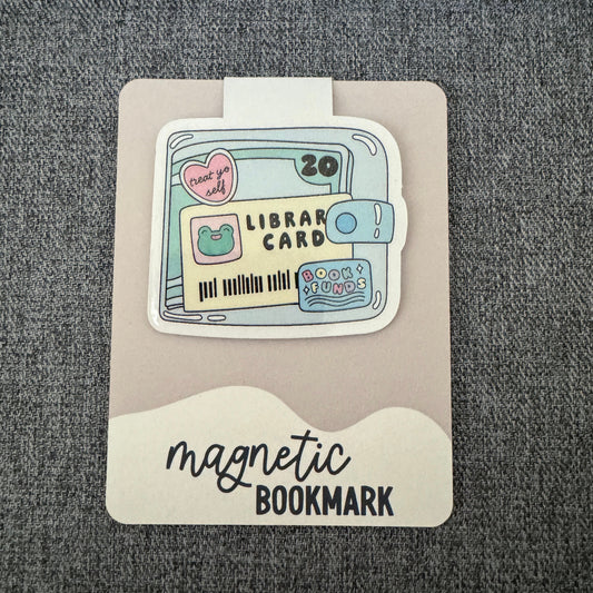 Library Wallet Magnetic Bookmark
