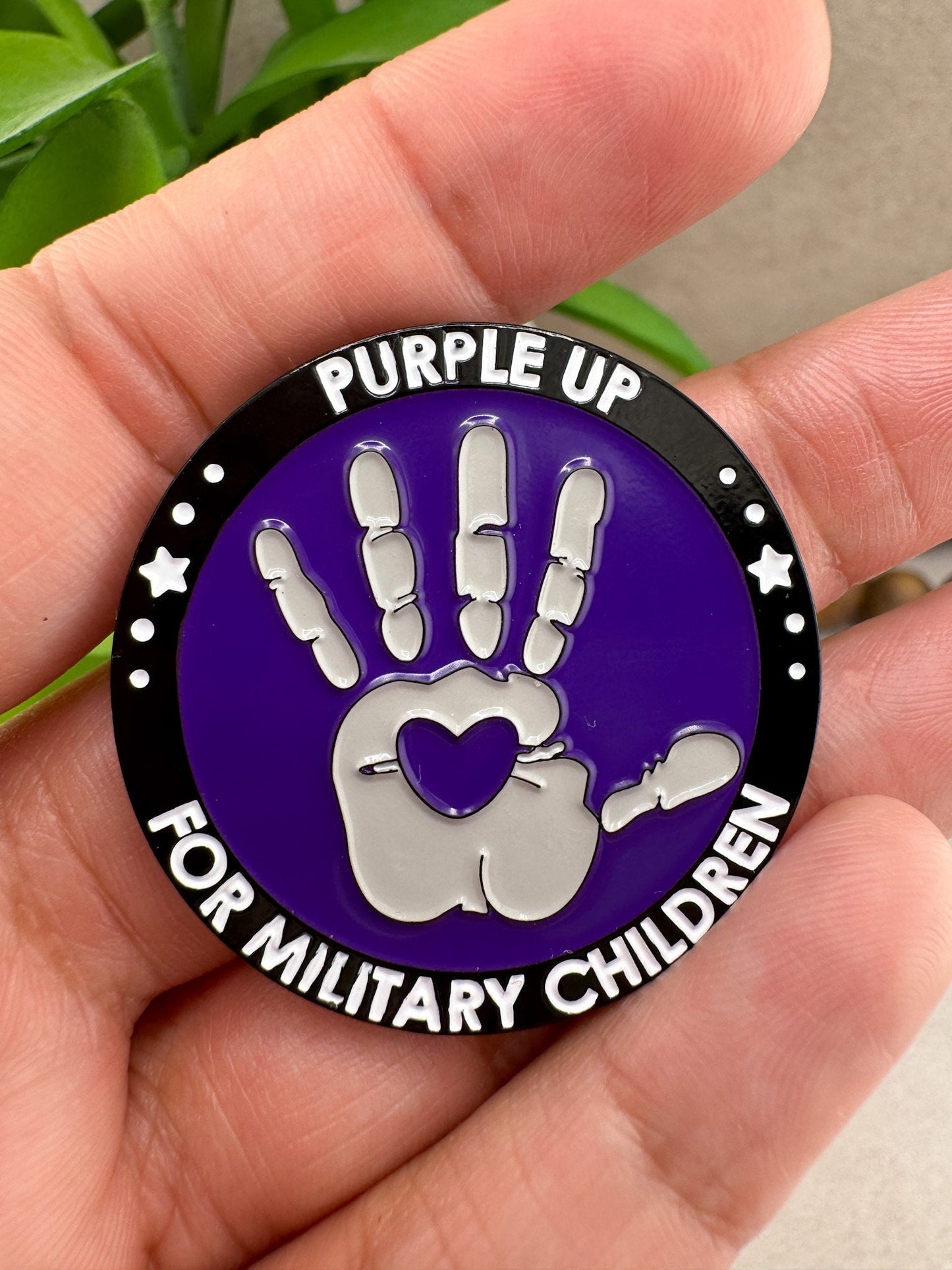 Month of the Military Child Coin