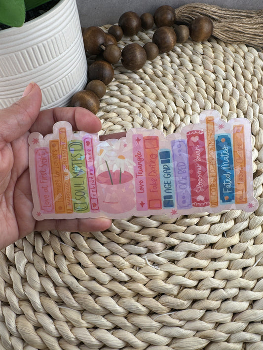 Book Tropes Bookmark Holographic Bookmark