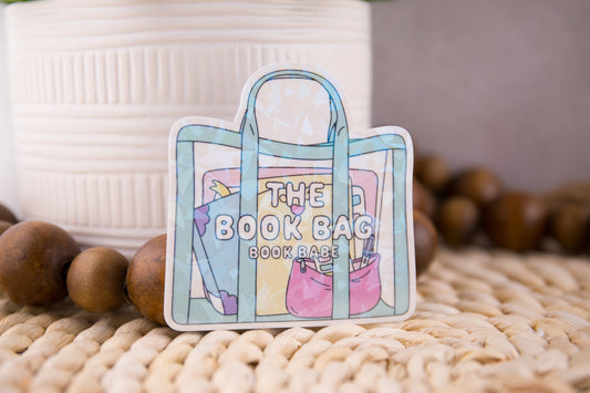 The Book Bag Holographic Sticker