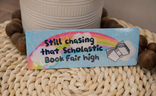 Book Fair Holographic Bookmark