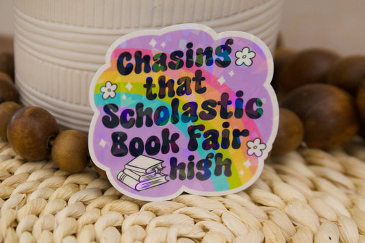 Book Fair Holographic Sticker