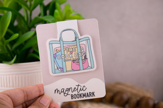 The Book Bag Magnetic Bookmark
