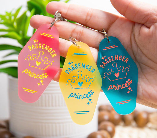 Passenger Princess Keychain