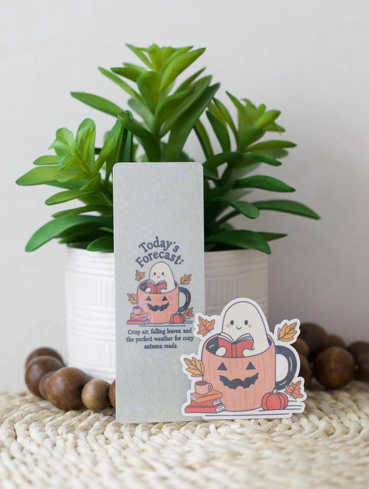 Ghost Forecast Holographic Bookmark and Sticker