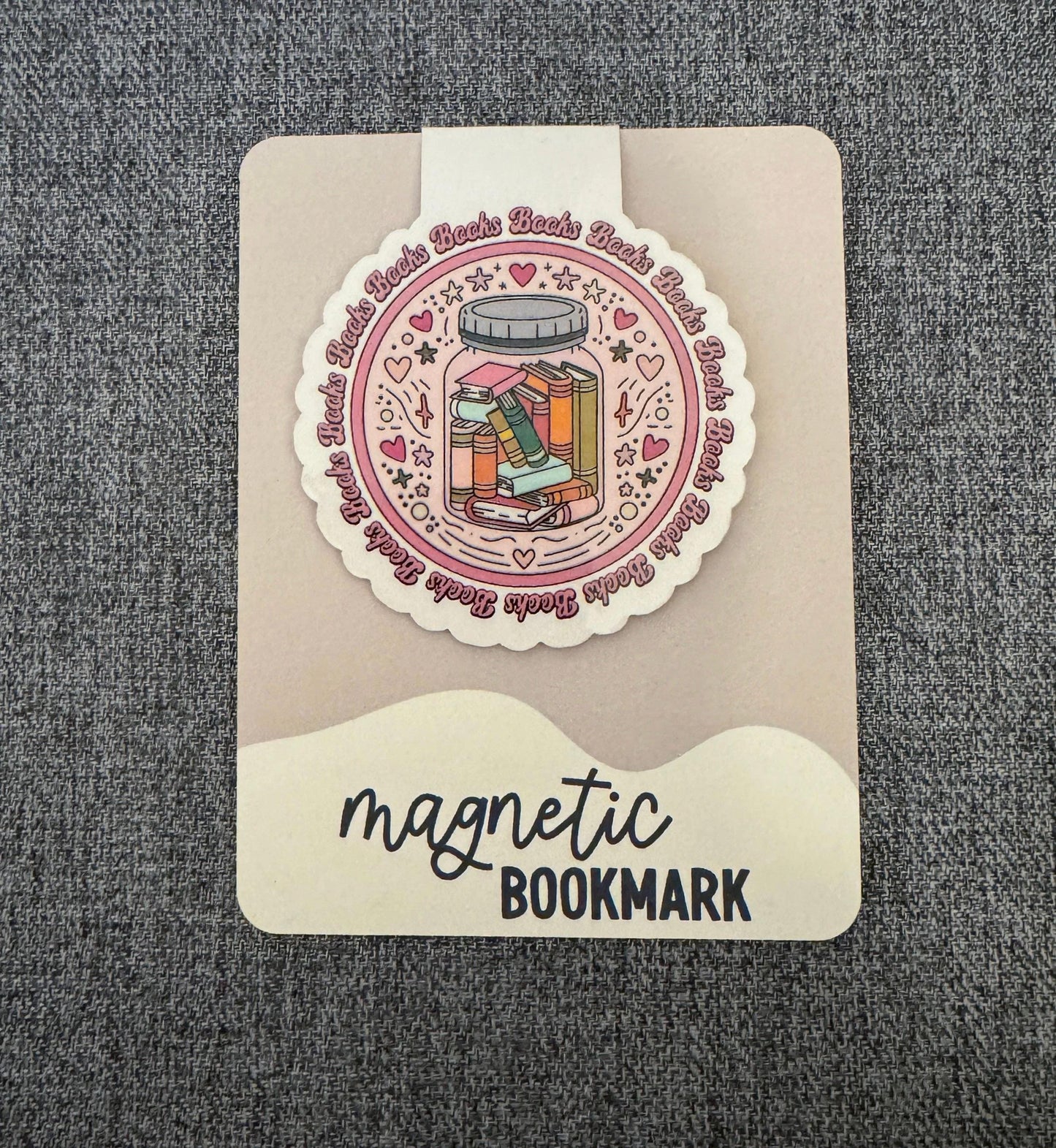 Books in a Jar Magnetic