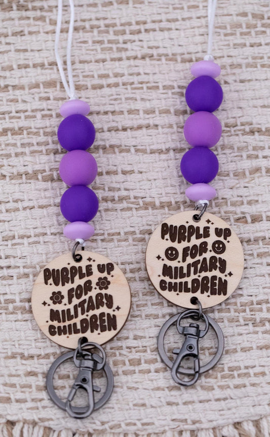 Month of the Military Child Lanyard