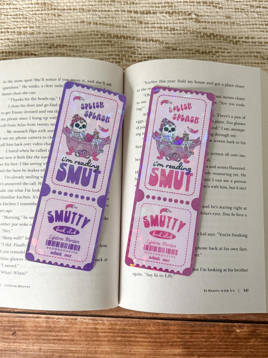 I'm Reading Smut Holgraphic Bookmark