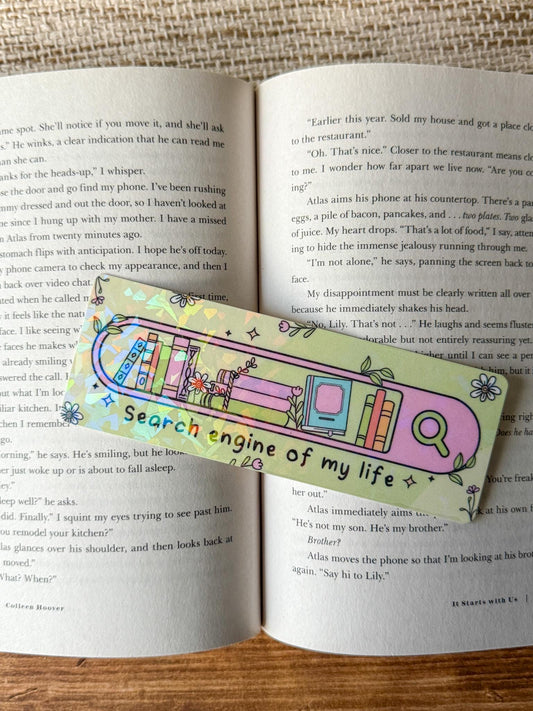 Search Engine of My Life Holographic Bookmark