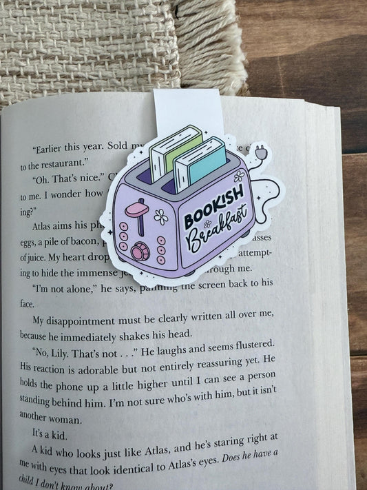 Bookish Breakfast Magnetic Bookmark