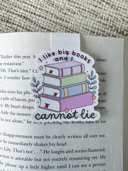 I Like Big Books and I Cannot Magnetic Bookmark