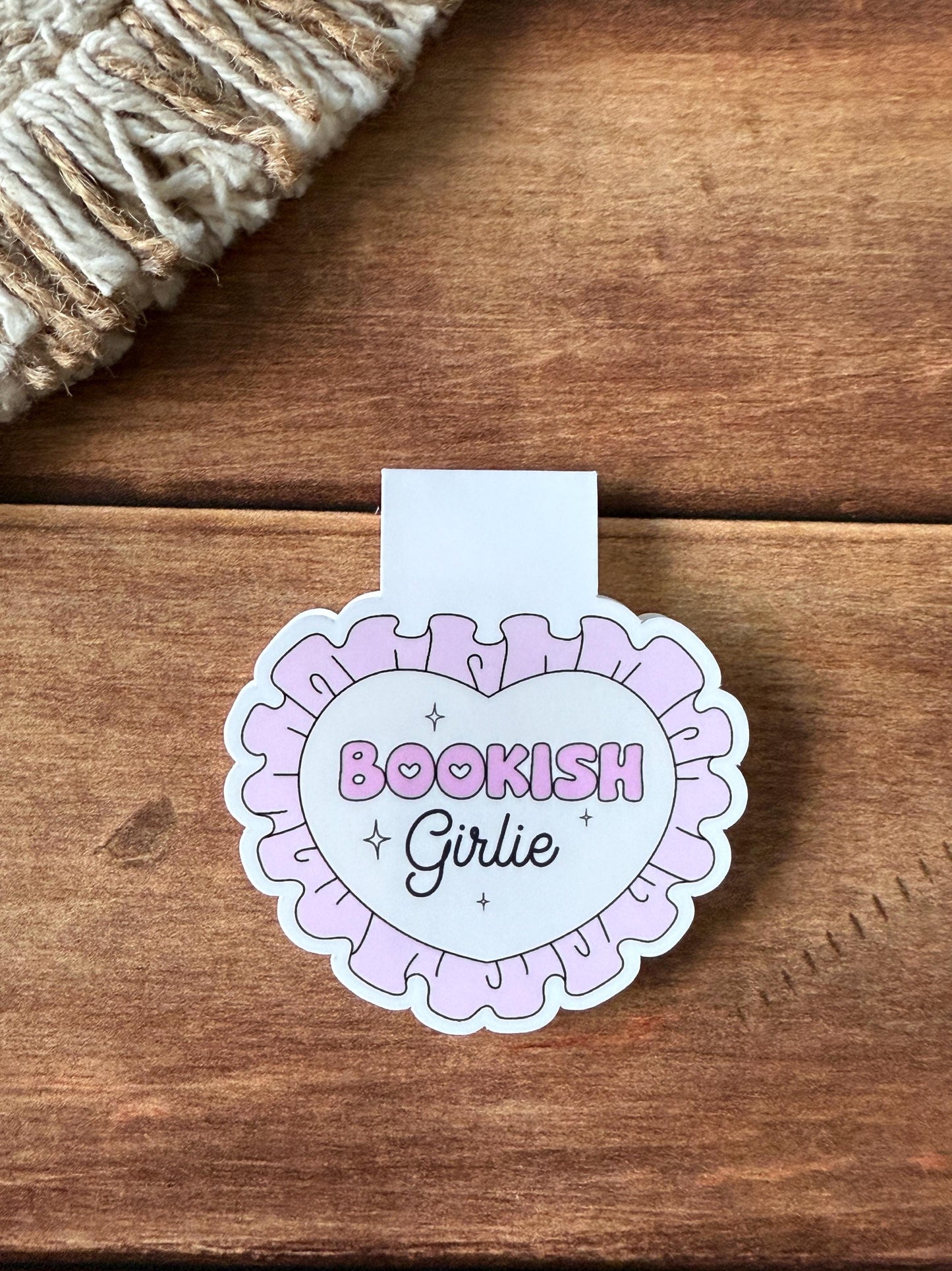 Bookish Girlie Magnetic Bookmark